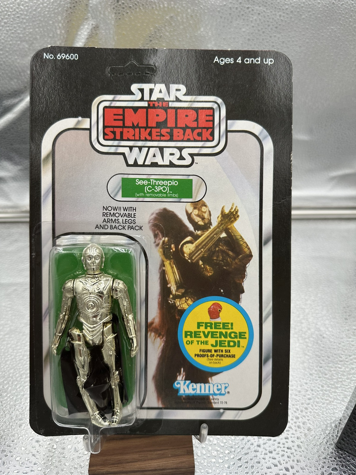 C-3PO (See-Threepio) with removable limbs sold