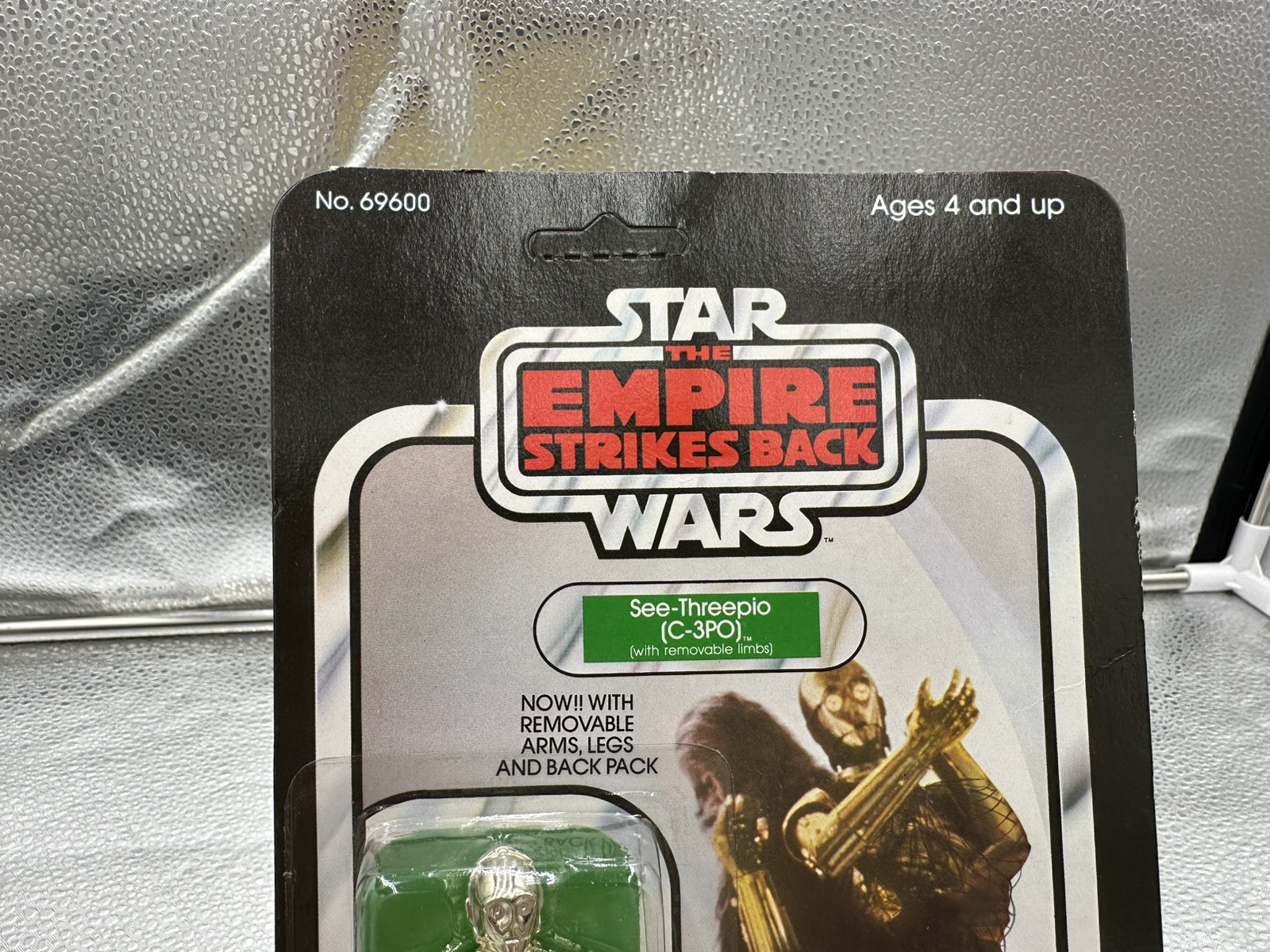 C-3PO (See-Threepio) with removable limbs sold