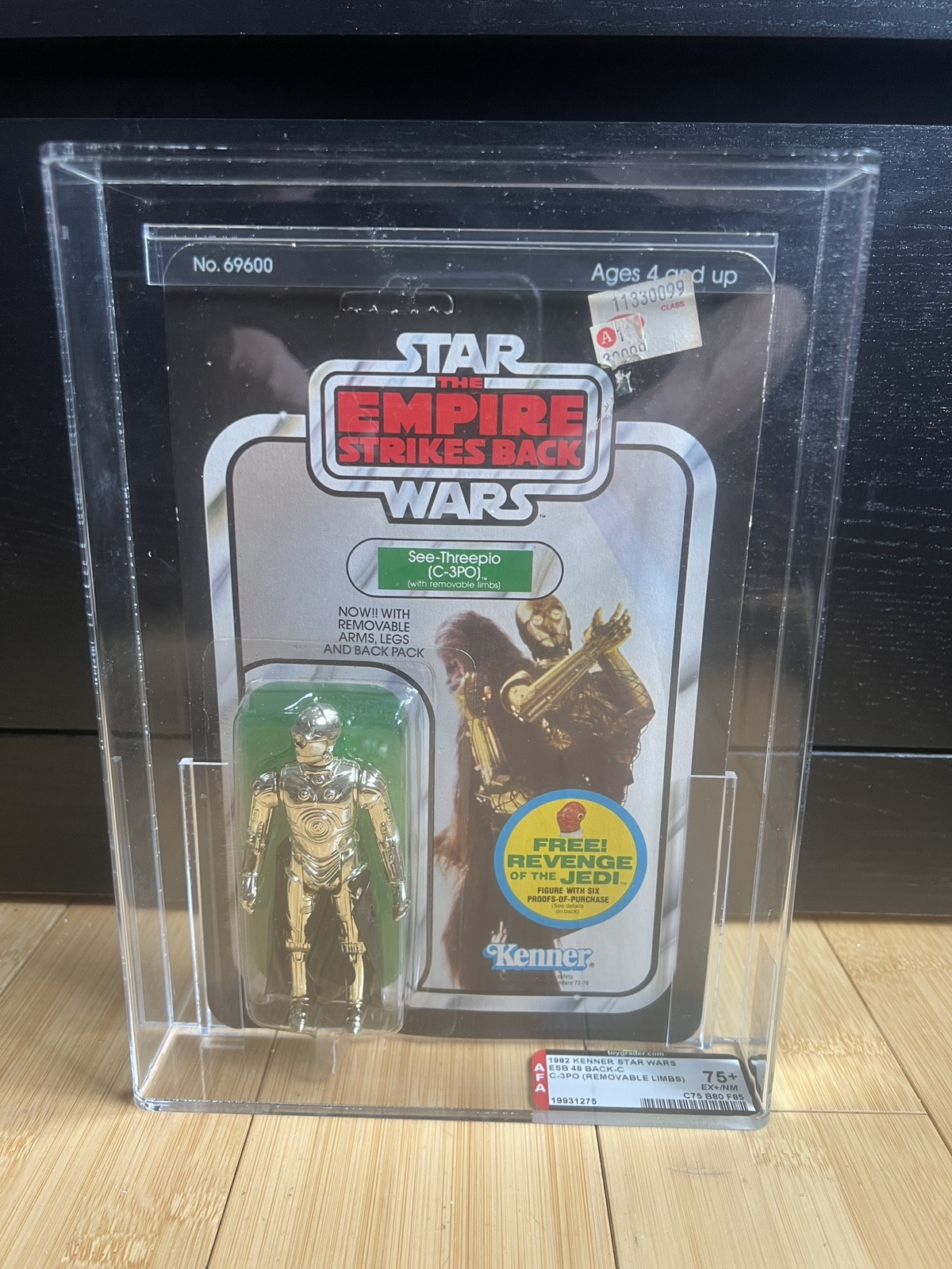 C-3PO (See-Threepio)  with removable limbs sold