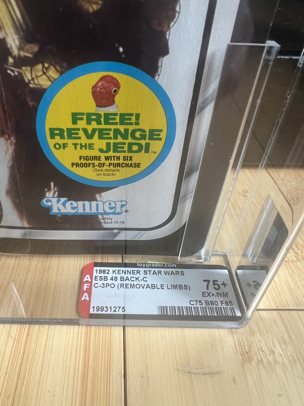 C-3PO (See-Threepio)  with removable limbs sold