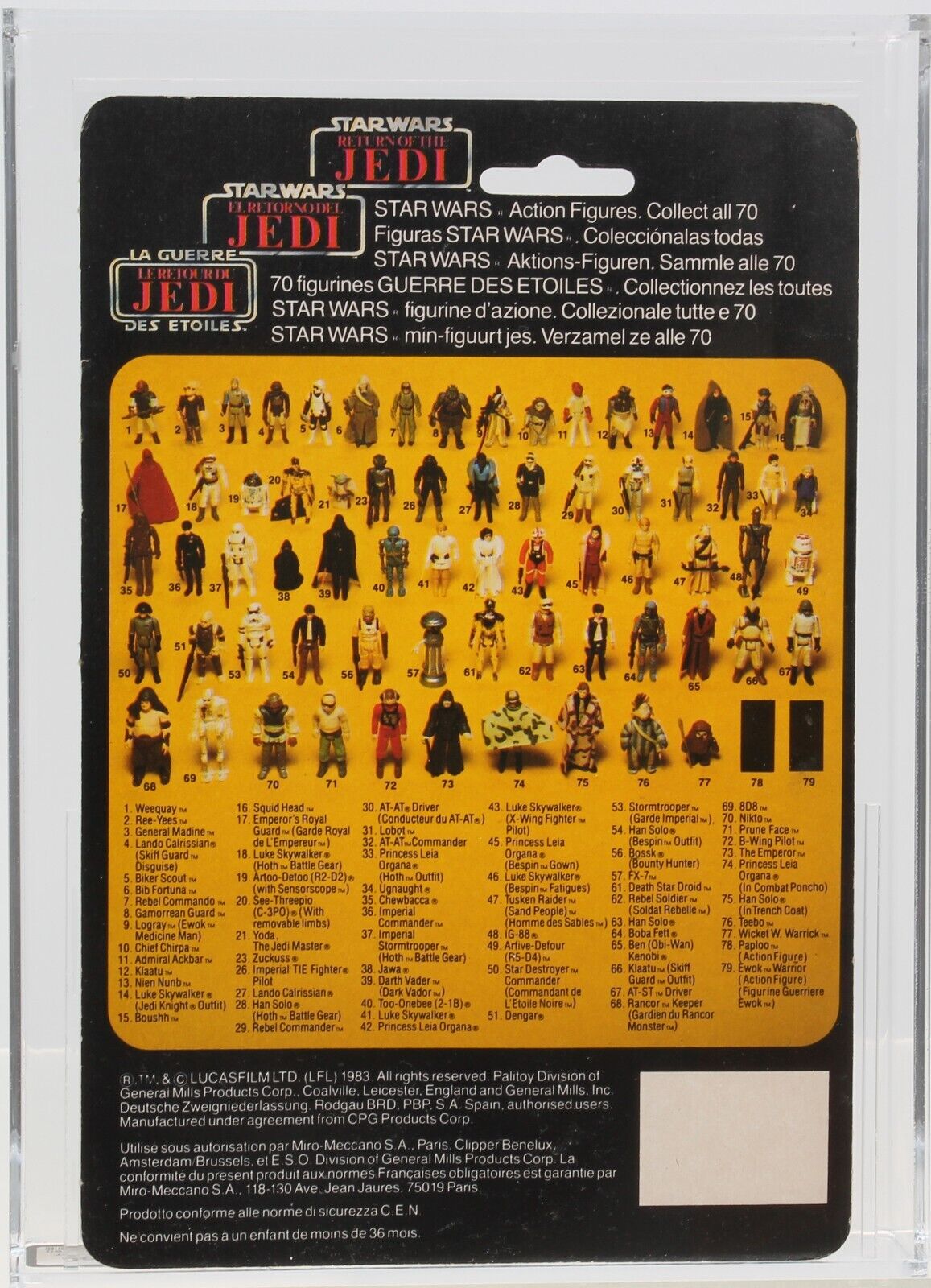 Nien Nunb sold