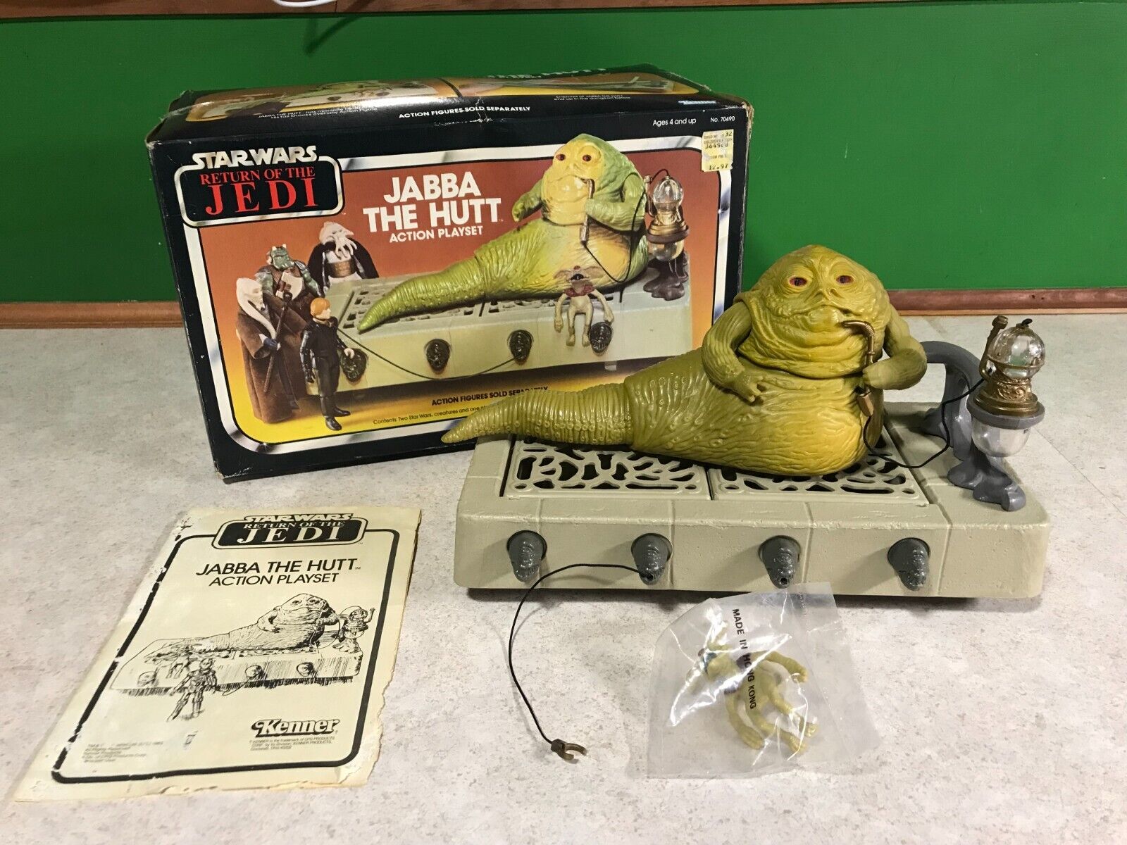 Jabba the Hutt Action Playset sold