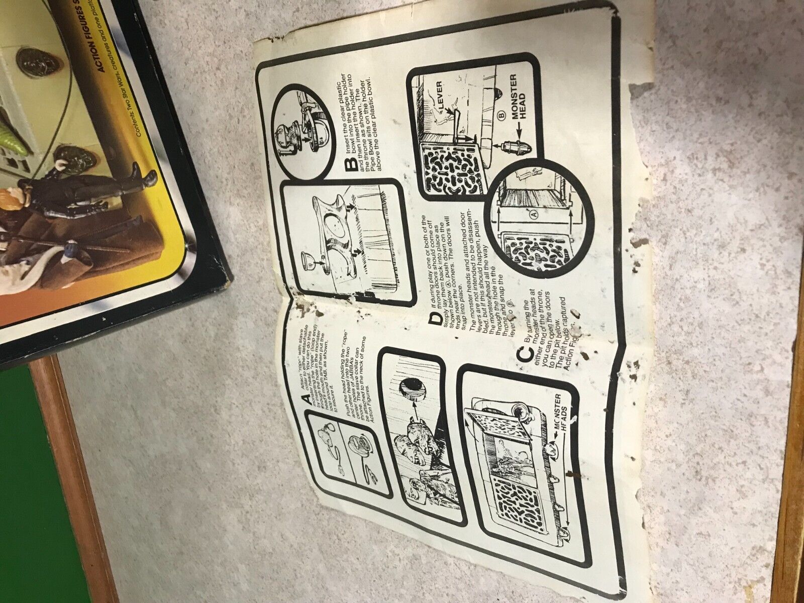 Jabba the Hutt Action Playset sold