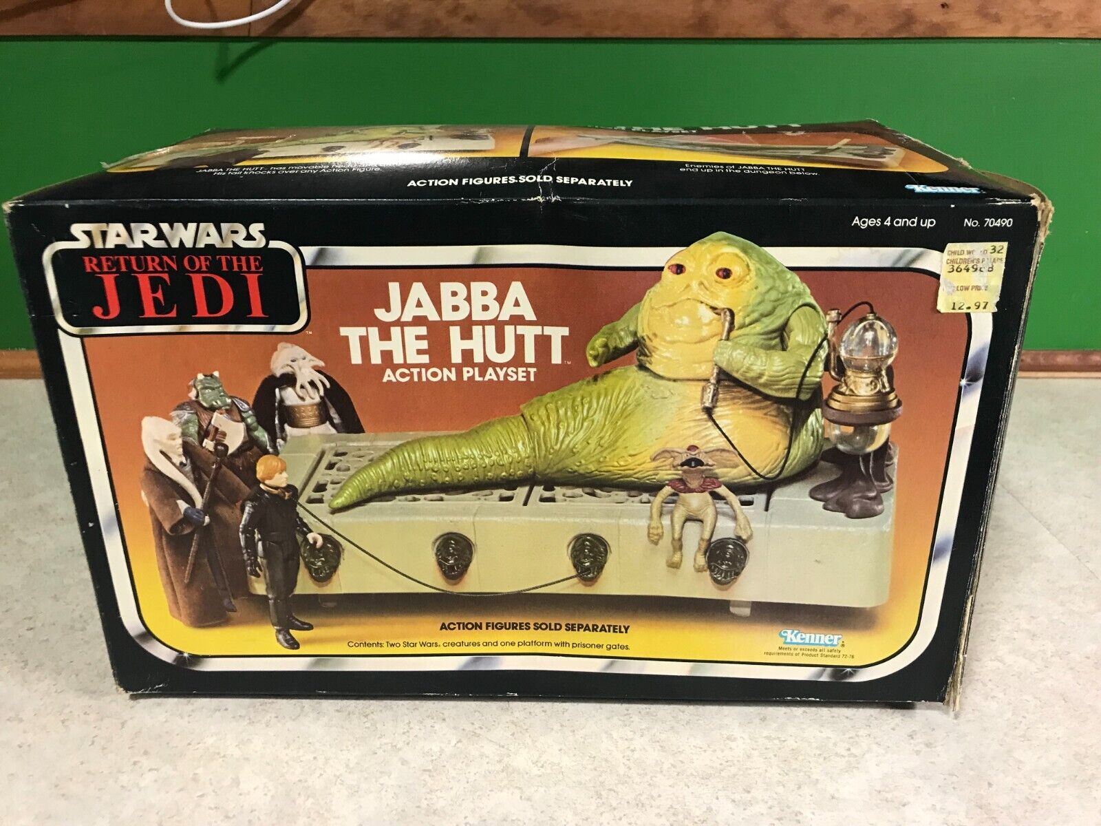 Jabba the Hutt Action Playset sold