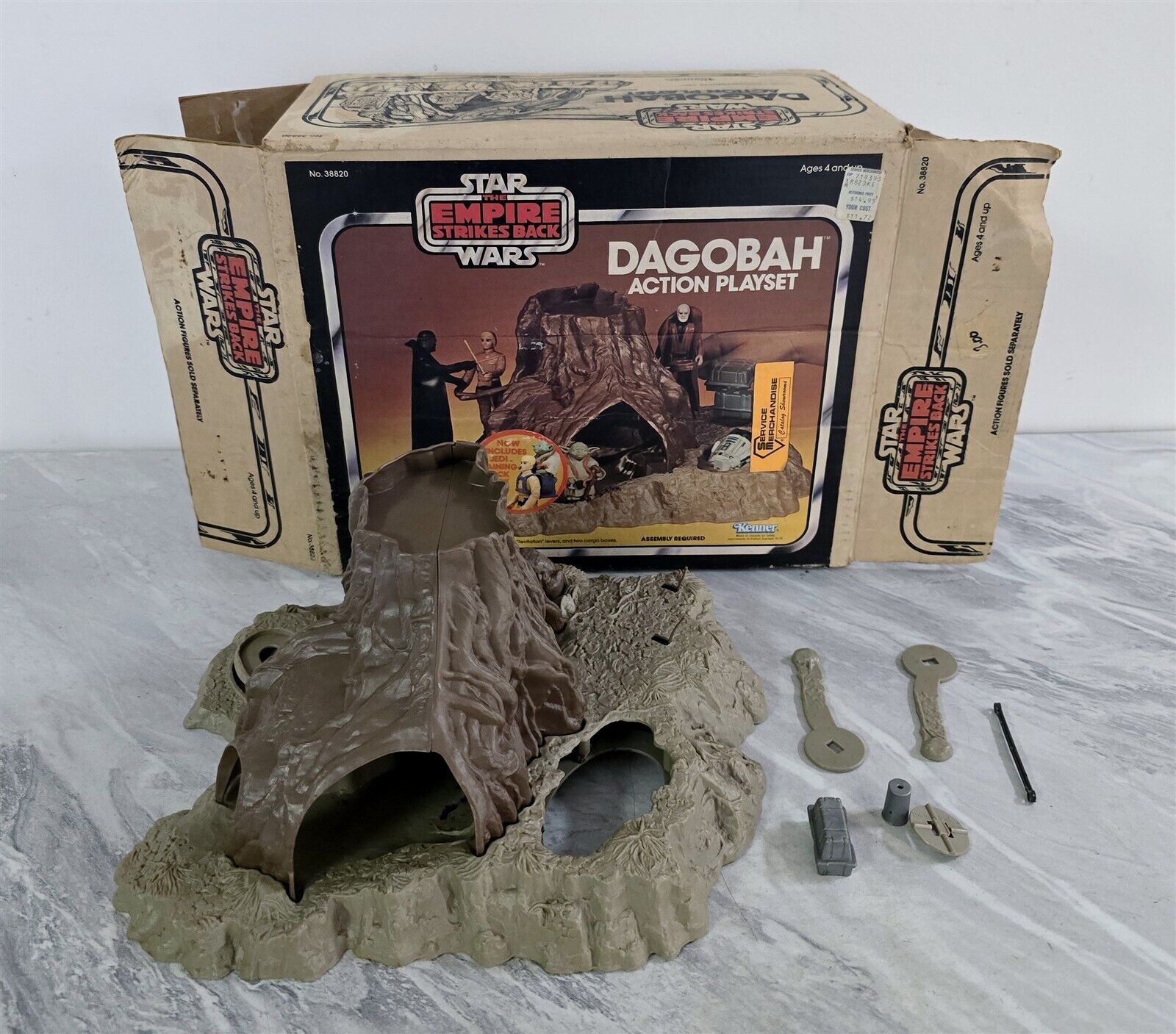 Dagobah Action Playset sold