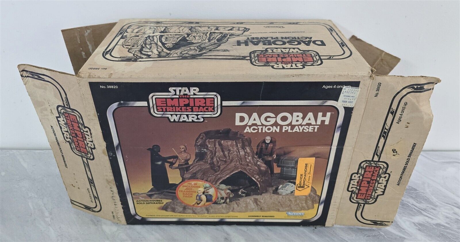 Dagobah Action Playset sold