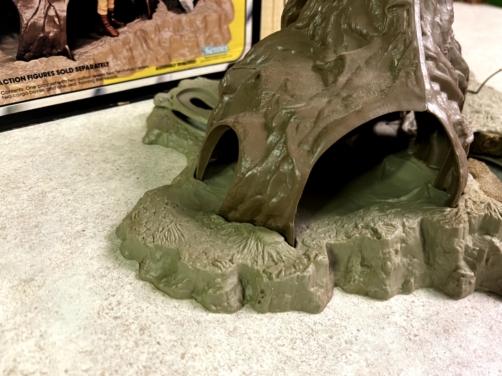 Dagobah Action Playset sold