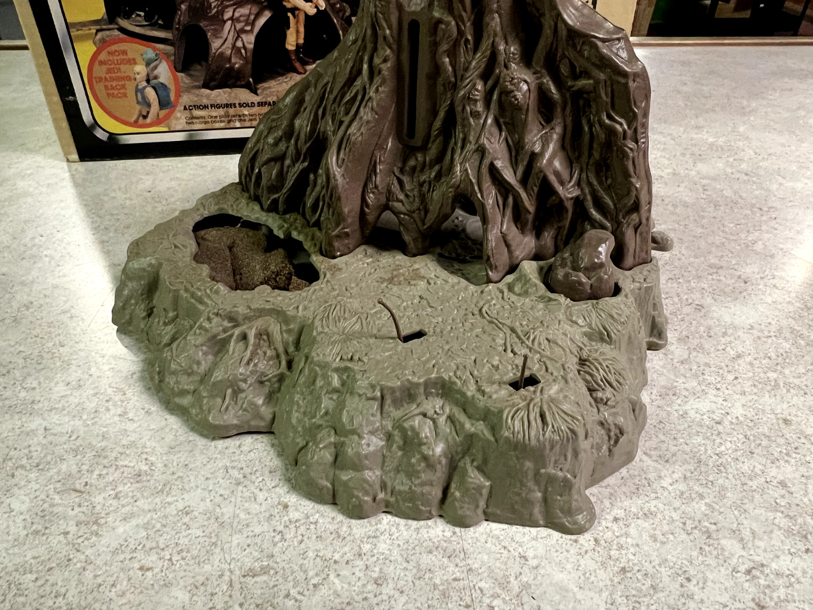 Dagobah Action Playset sold
