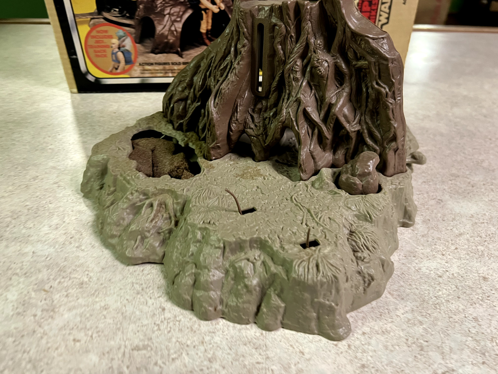 Dagobah Action Playset sold