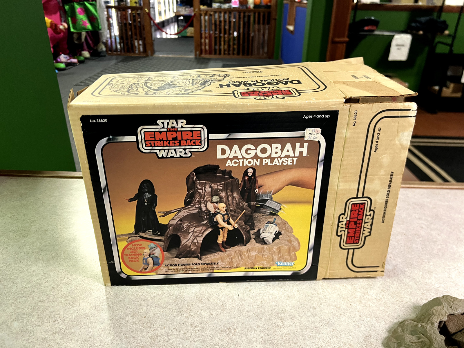 Dagobah Action Playset sold