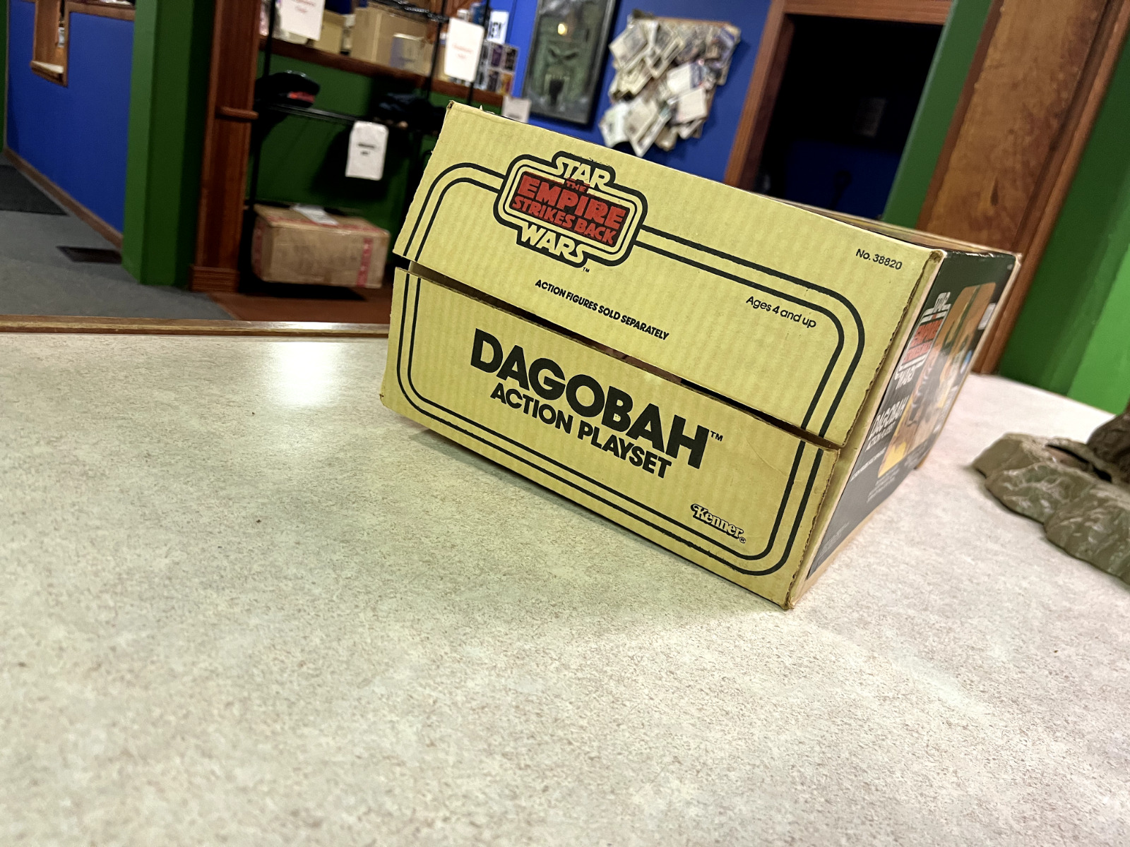 Dagobah Action Playset sold