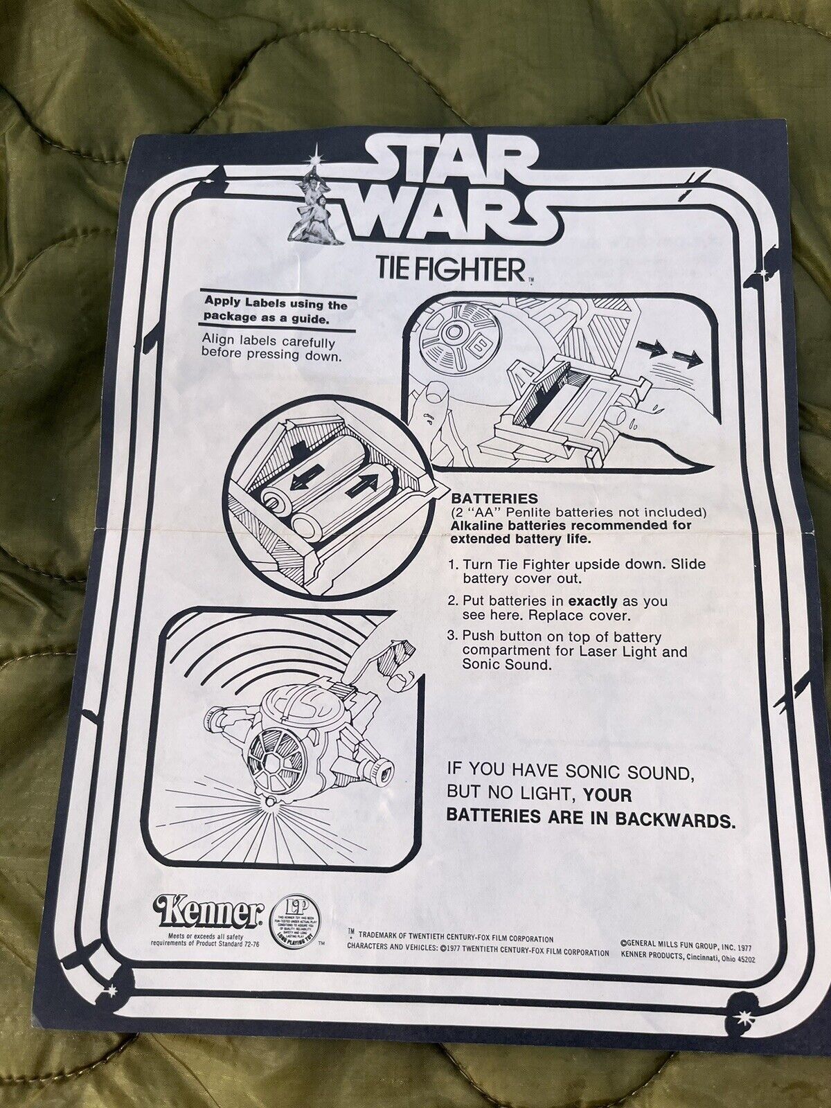 TIE Fighter sold