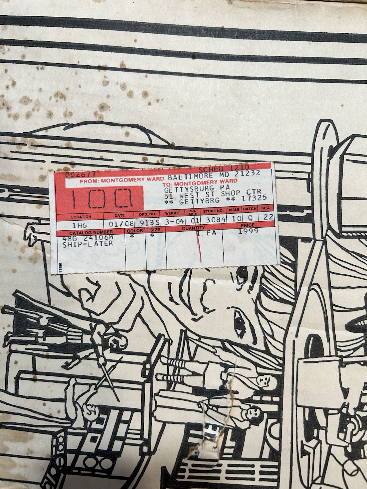Death Star Space Station (Kenner) sold
