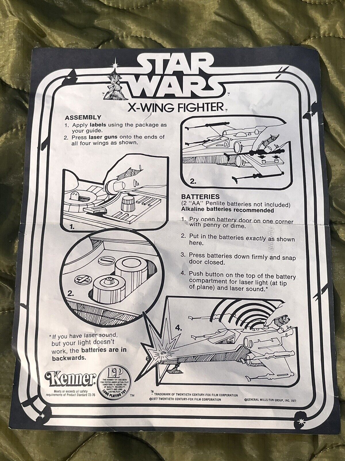 X-Wing Fighter sold