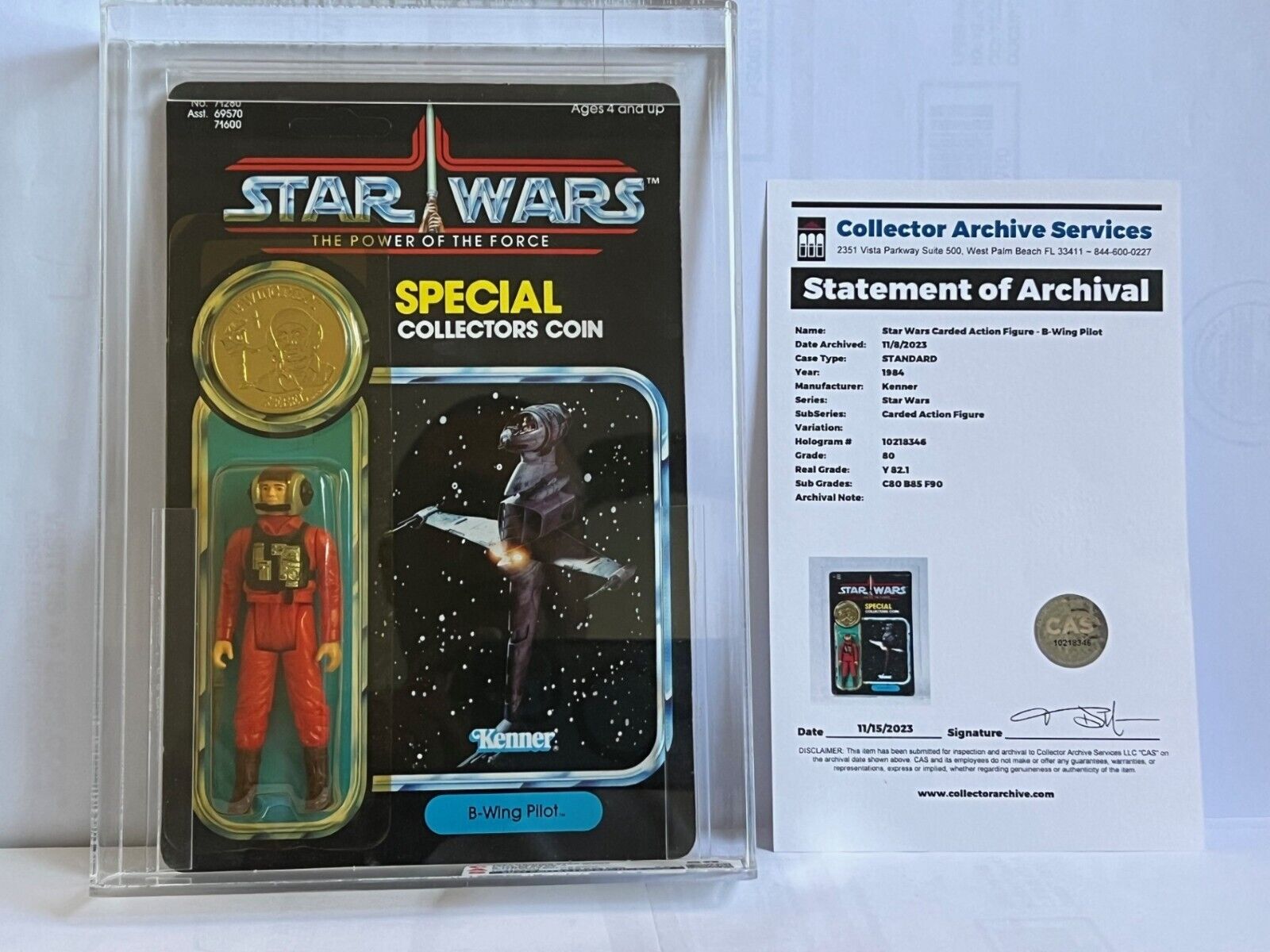 B-Wing Pilot sold
