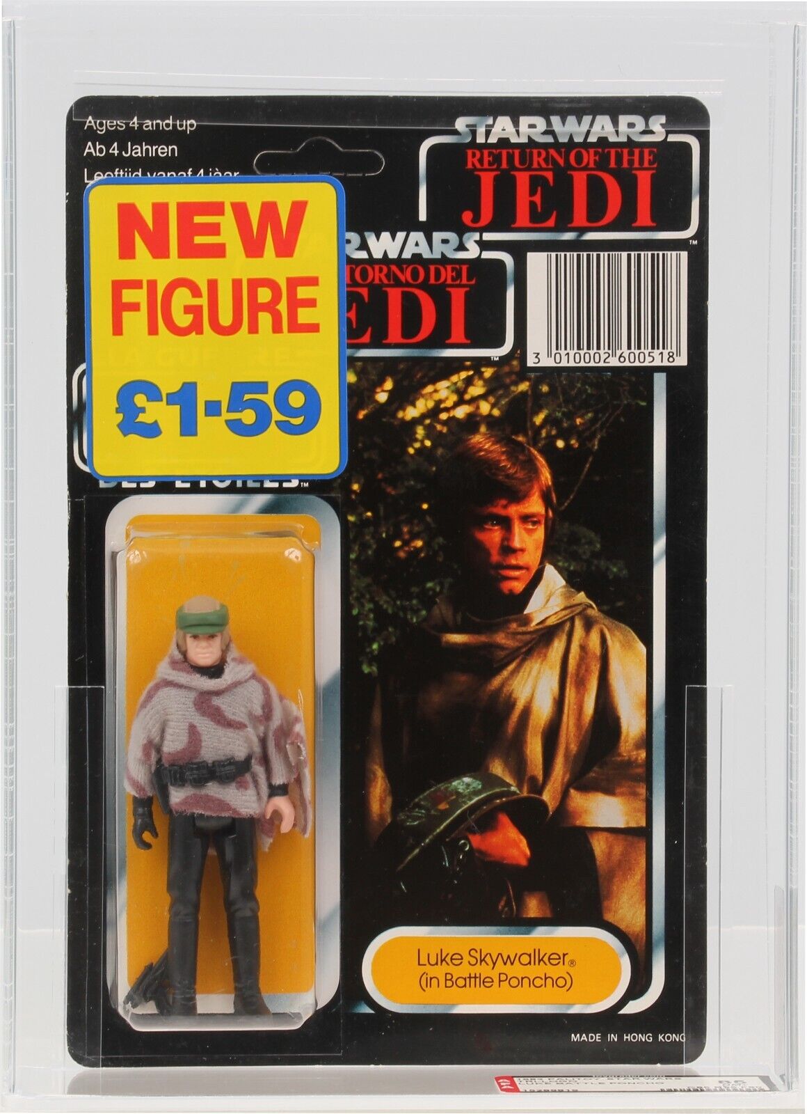 Luke Skywalker (In Battle Poncho) sold