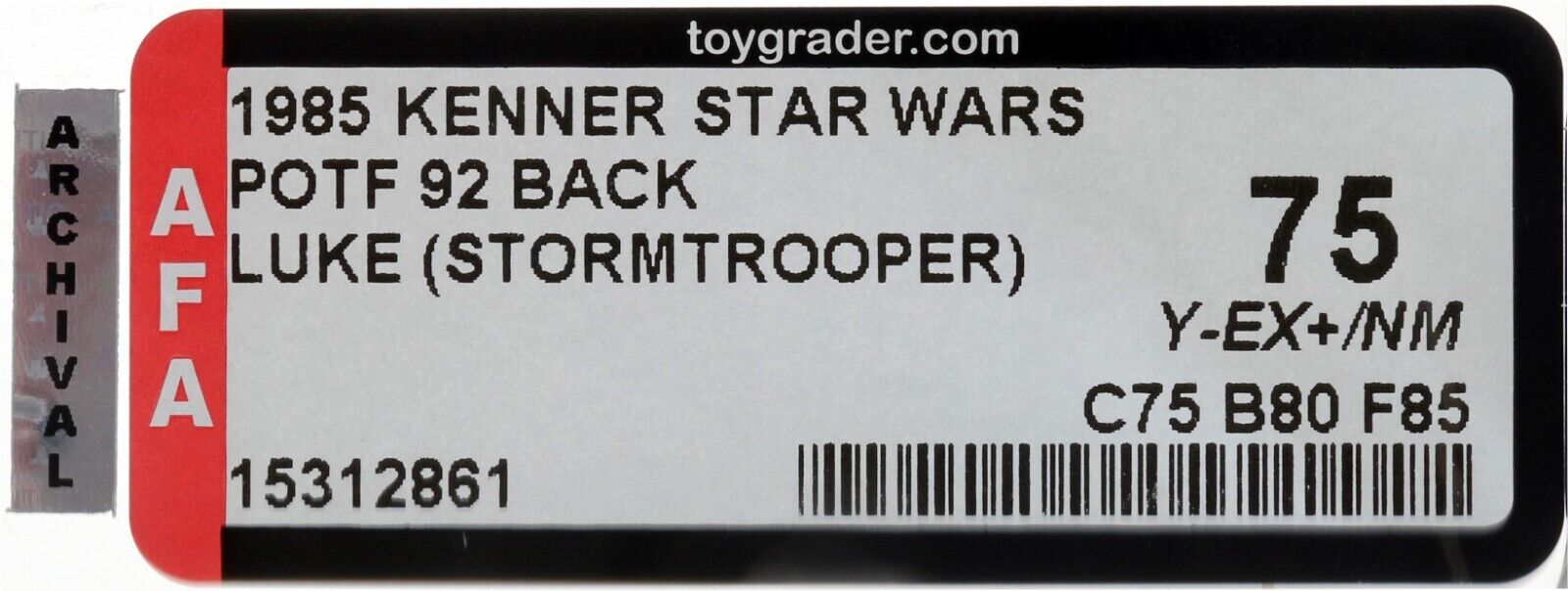 Luke Skywalker (Imperial Stormtrooper Outfit) sold