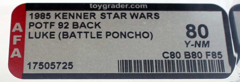 Luke Skywalker (In Battle Poncho) sold