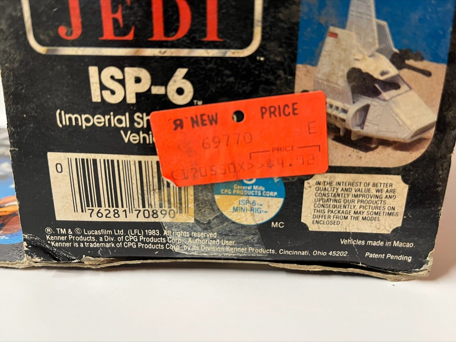 ISP-6 (Imperial Shuttle Pod) sold
