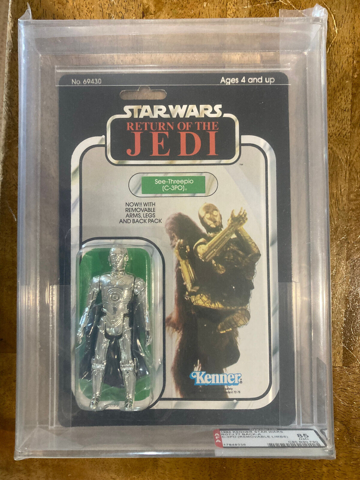 C-3PO (See-Threepio)  with removable limbs sold