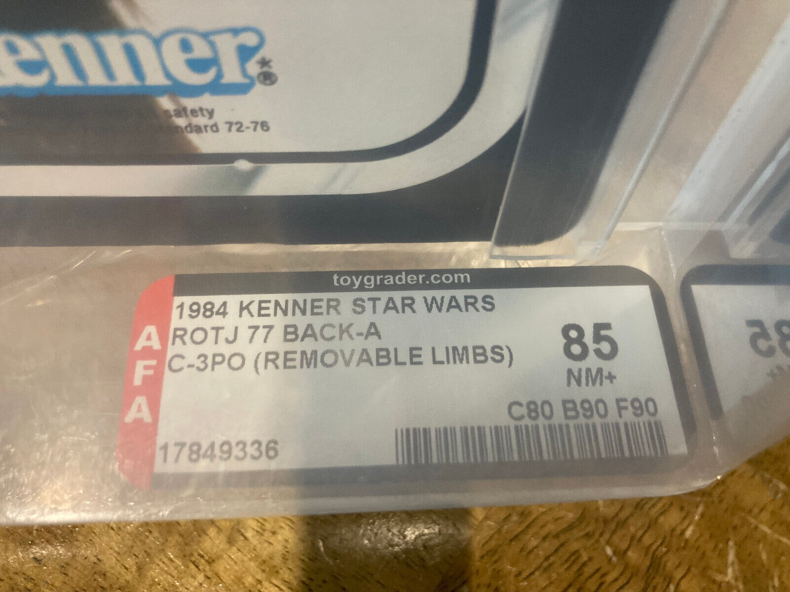 C-3PO (See-Threepio)  with removable limbs sold