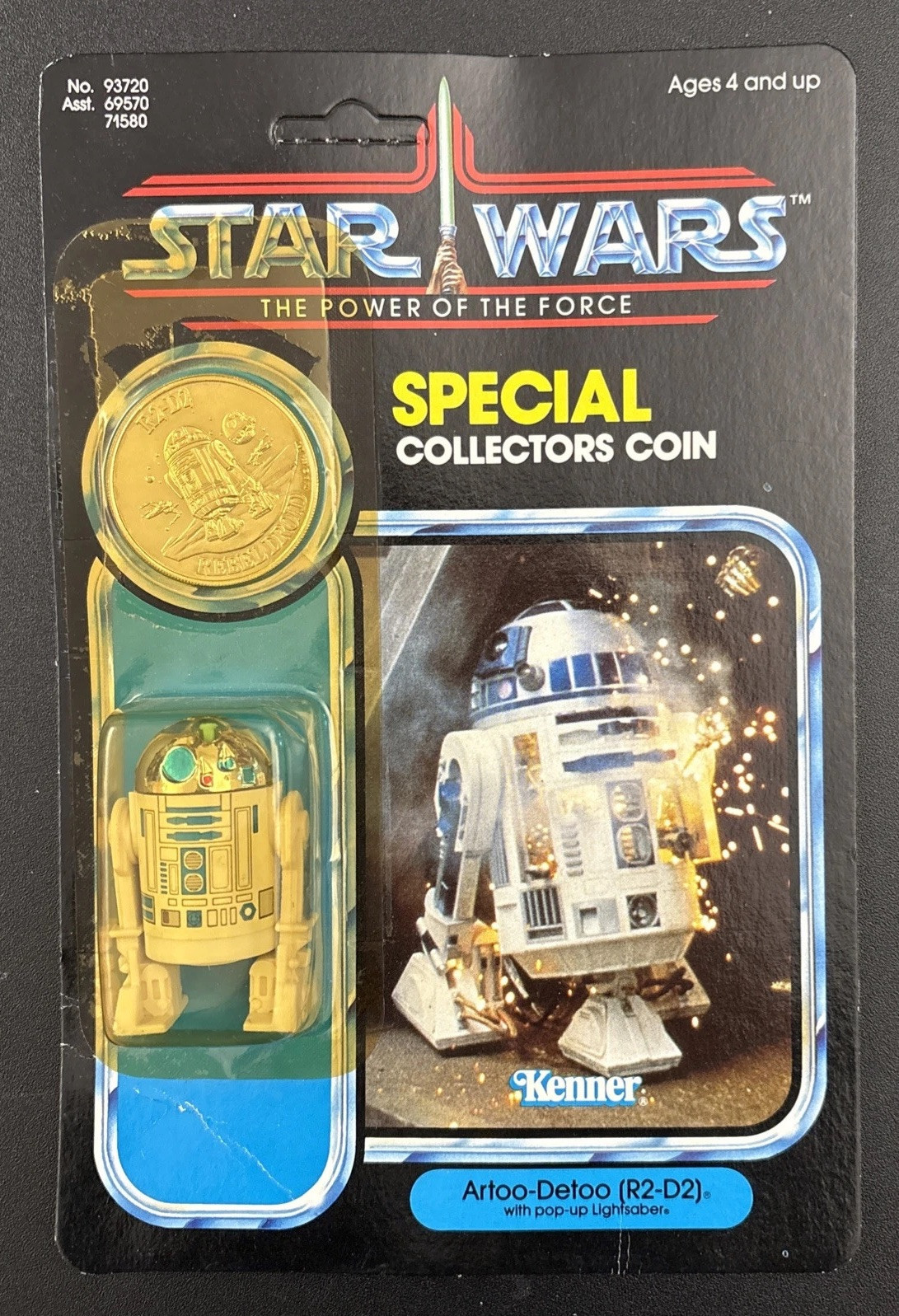 R2-D2 (Artoo-Detoo) with pop-up Lightsaber sold