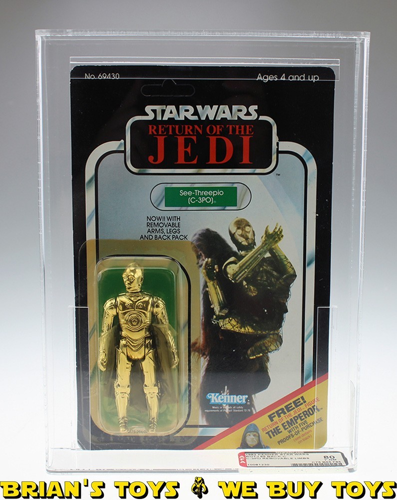 C-3PO (See-Threepio)  with removable limbs sold