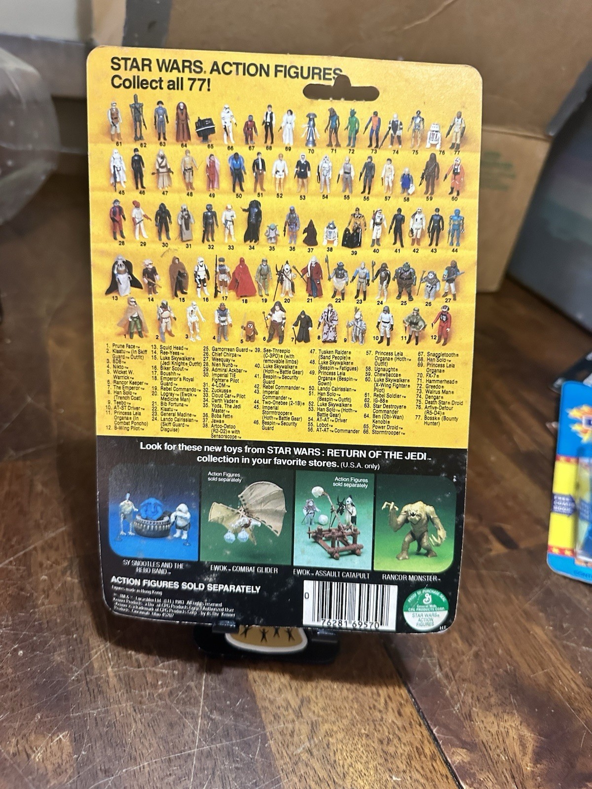 C-3PO (See-Threepio) with removable limbs sold