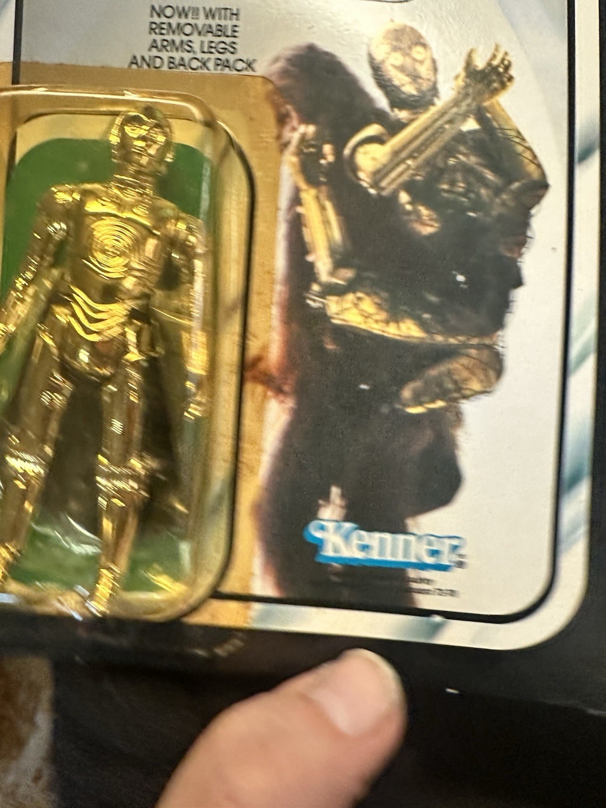 C-3PO (See-Threepio) with removable limbs sold
