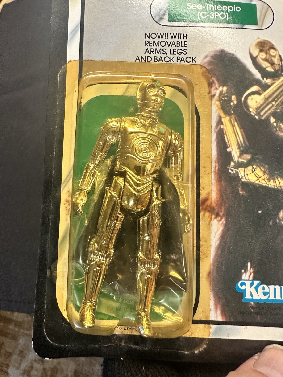 C-3PO (See-Threepio) with removable limbs sold