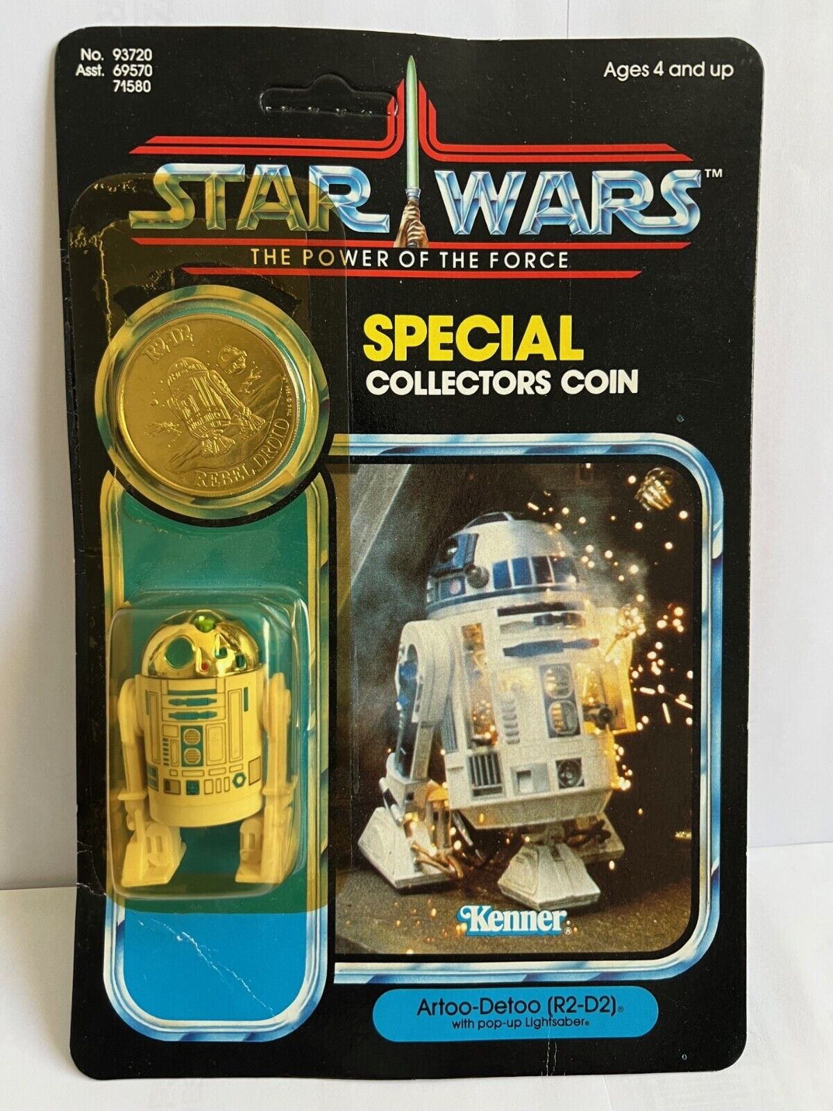 R2-D2 (Artoo-Detoo) with pop-up Lightsaber sold