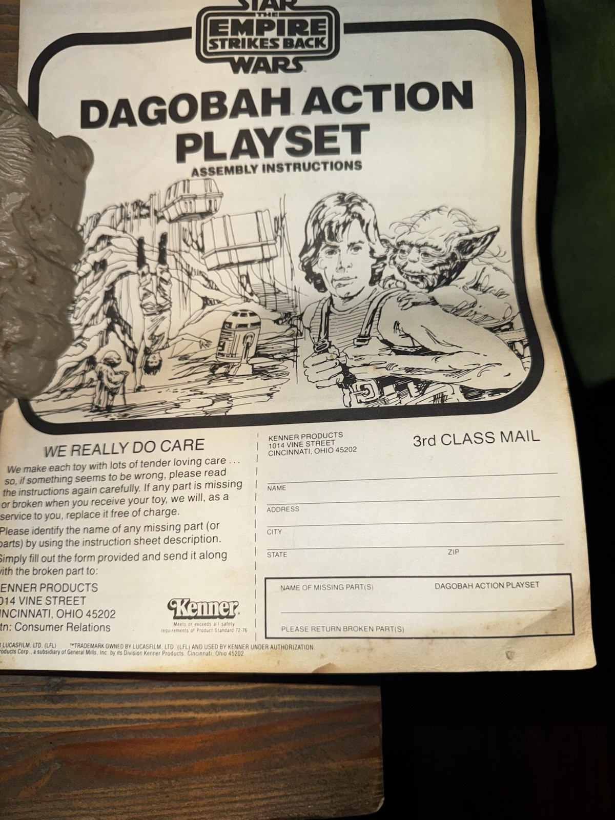 Dagobah Action Playset sold