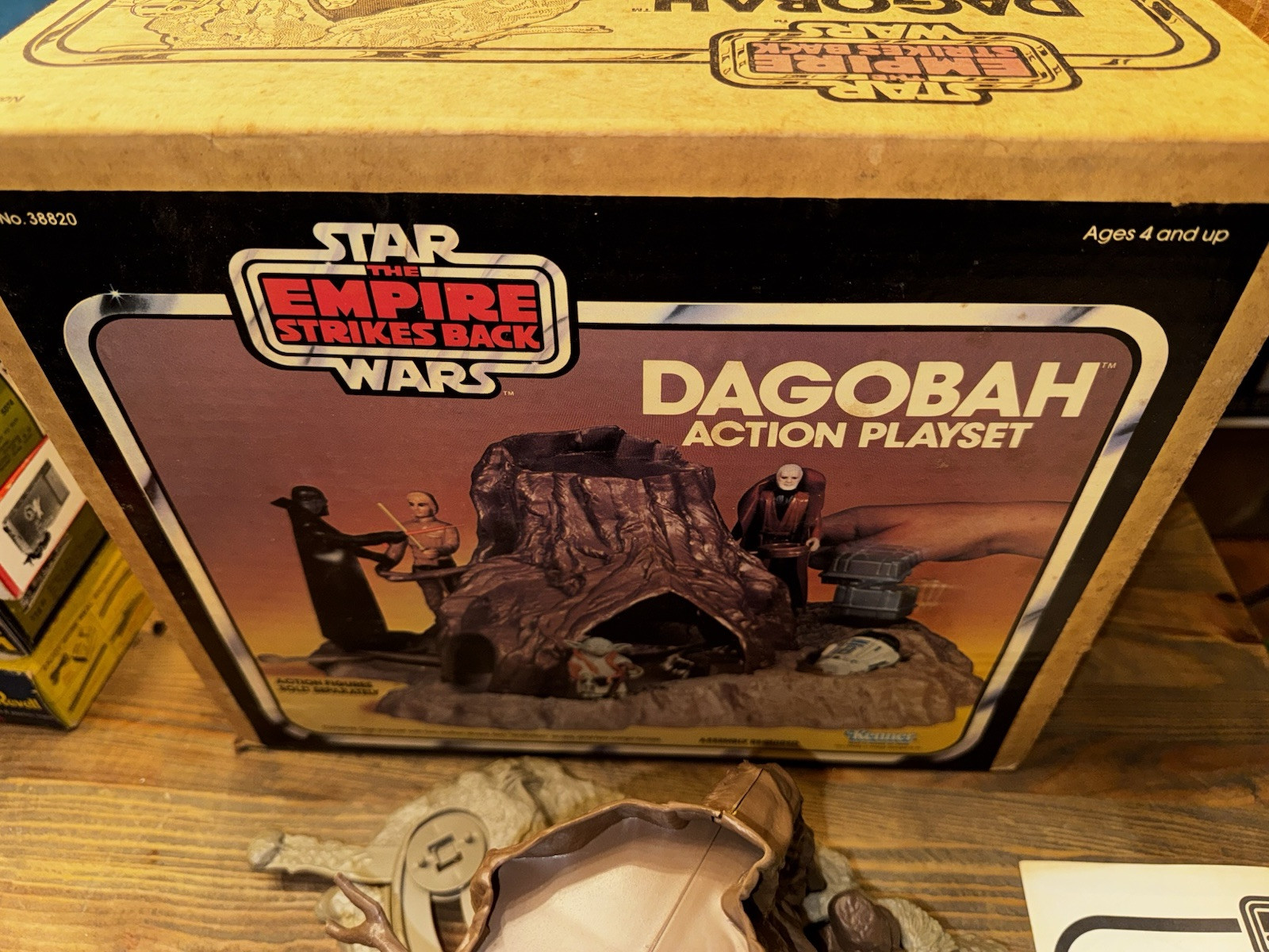 Dagobah Action Playset sold