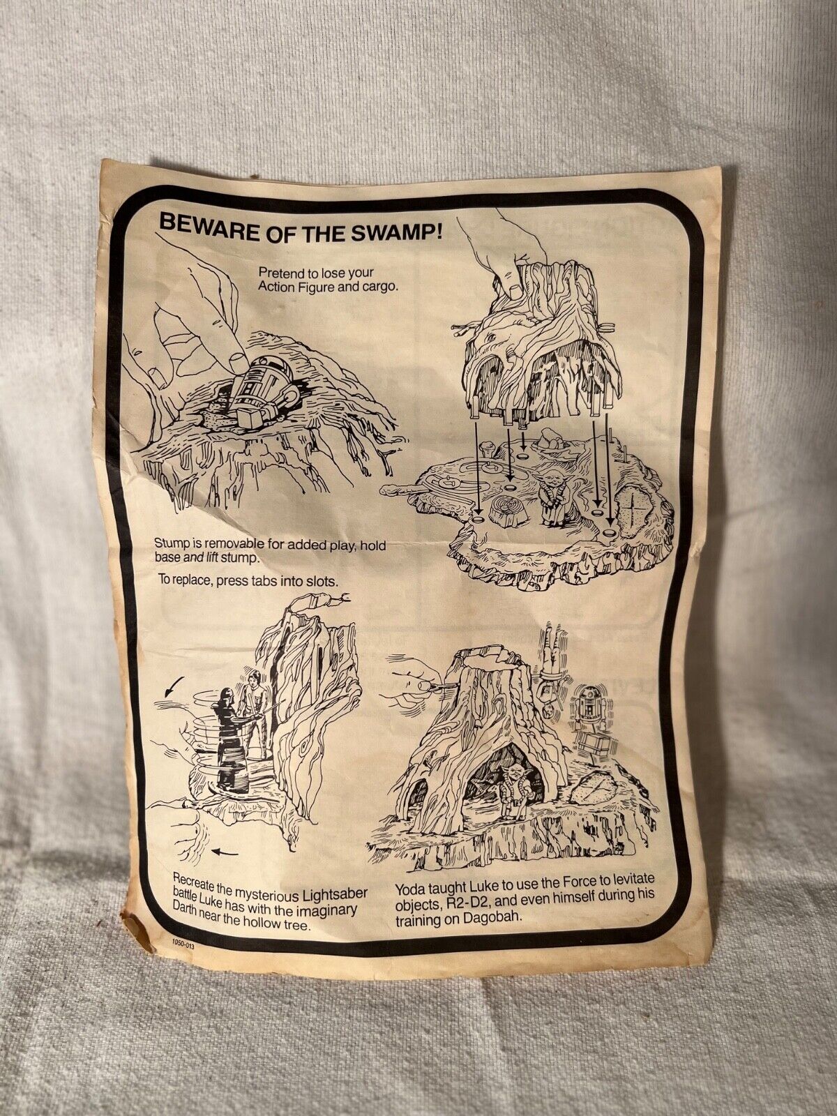 Dagobah Action Playset sold
