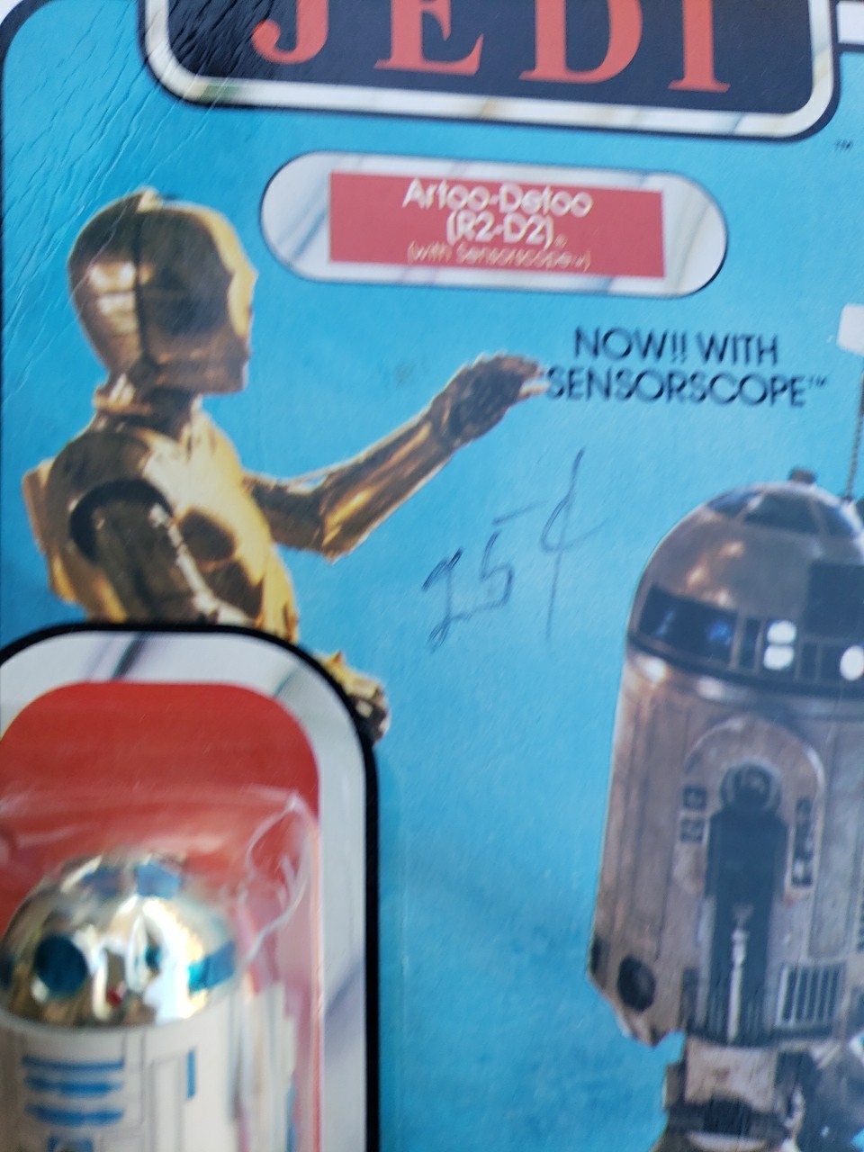 R2-D2 (Artoo-Detoo) (with Sensorscope) sold