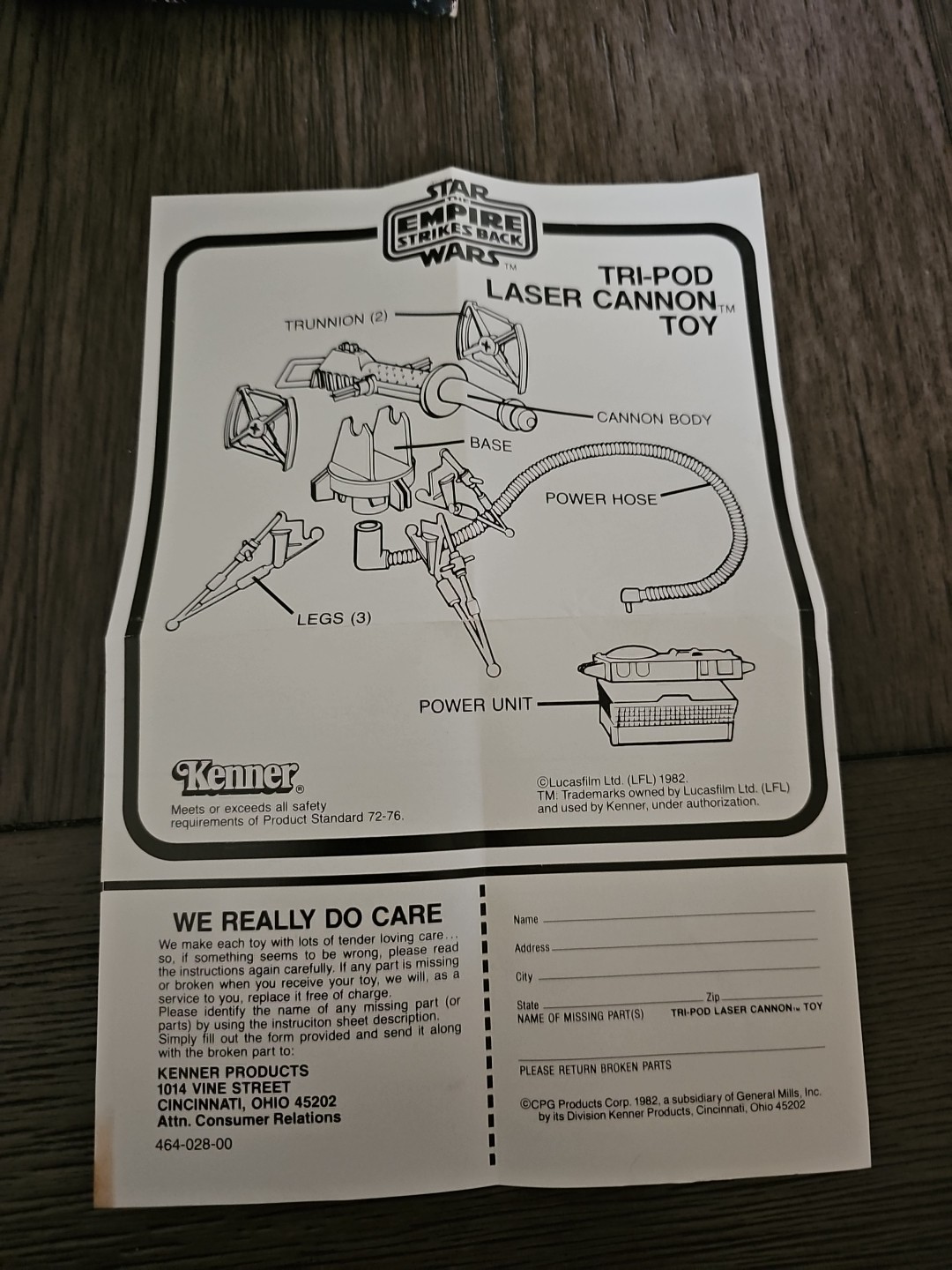 Tri-Pod Laser Cannon sold
