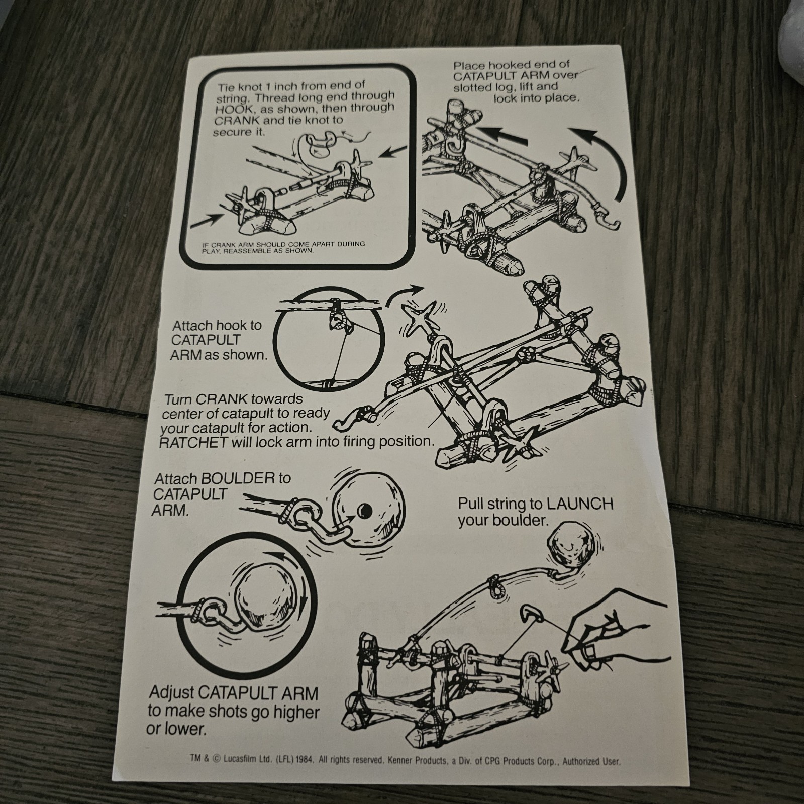 Ewok Assault Catapult sold