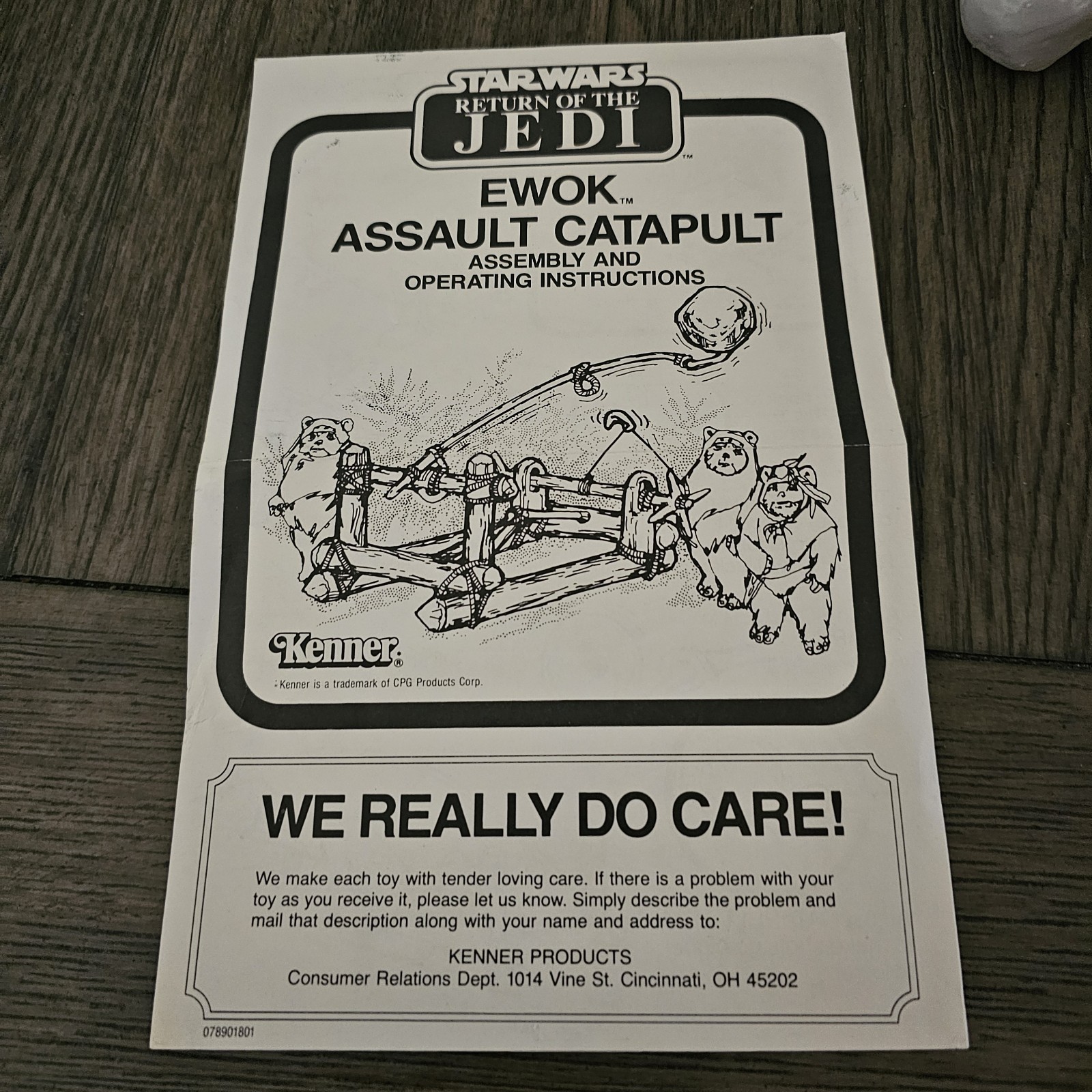 Ewok Assault Catapult sold