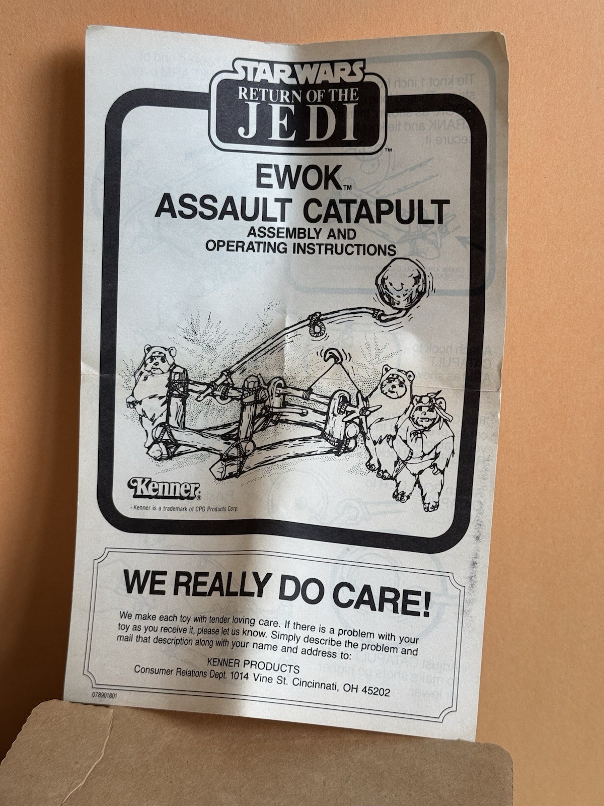 Ewok Assault Catapult sold