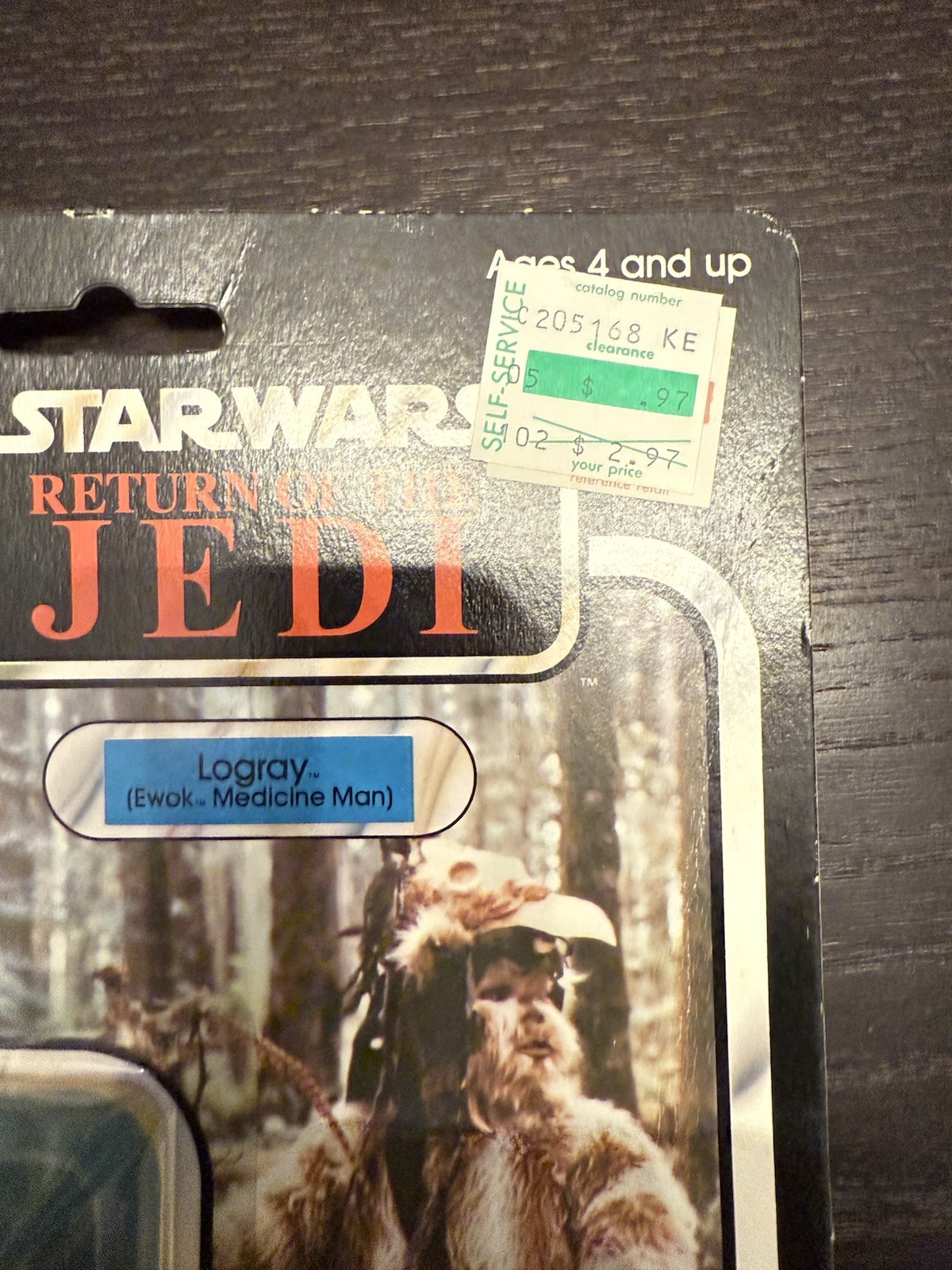 Logray (Ewok Medicine Man) sold