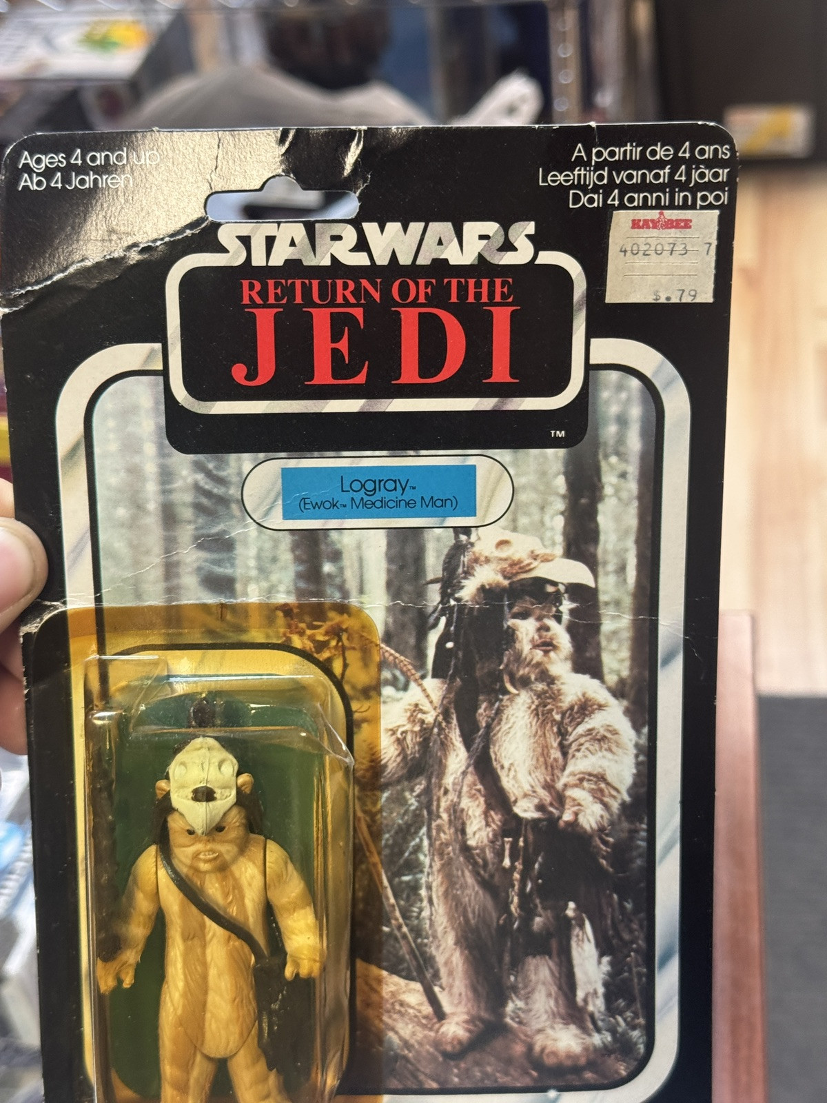 Logray (Ewok Medicine Man) sold