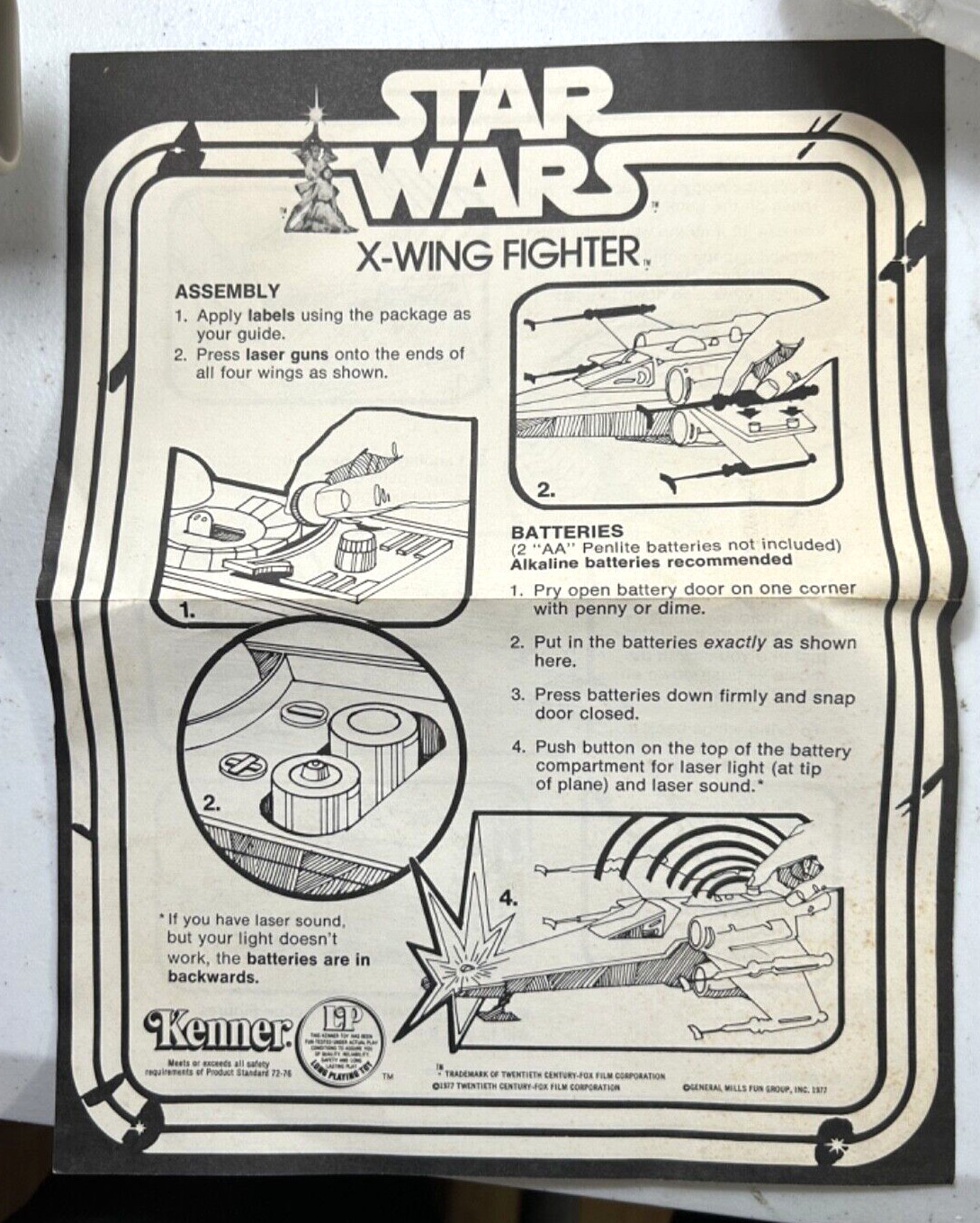 X-Wing Fighter sold
