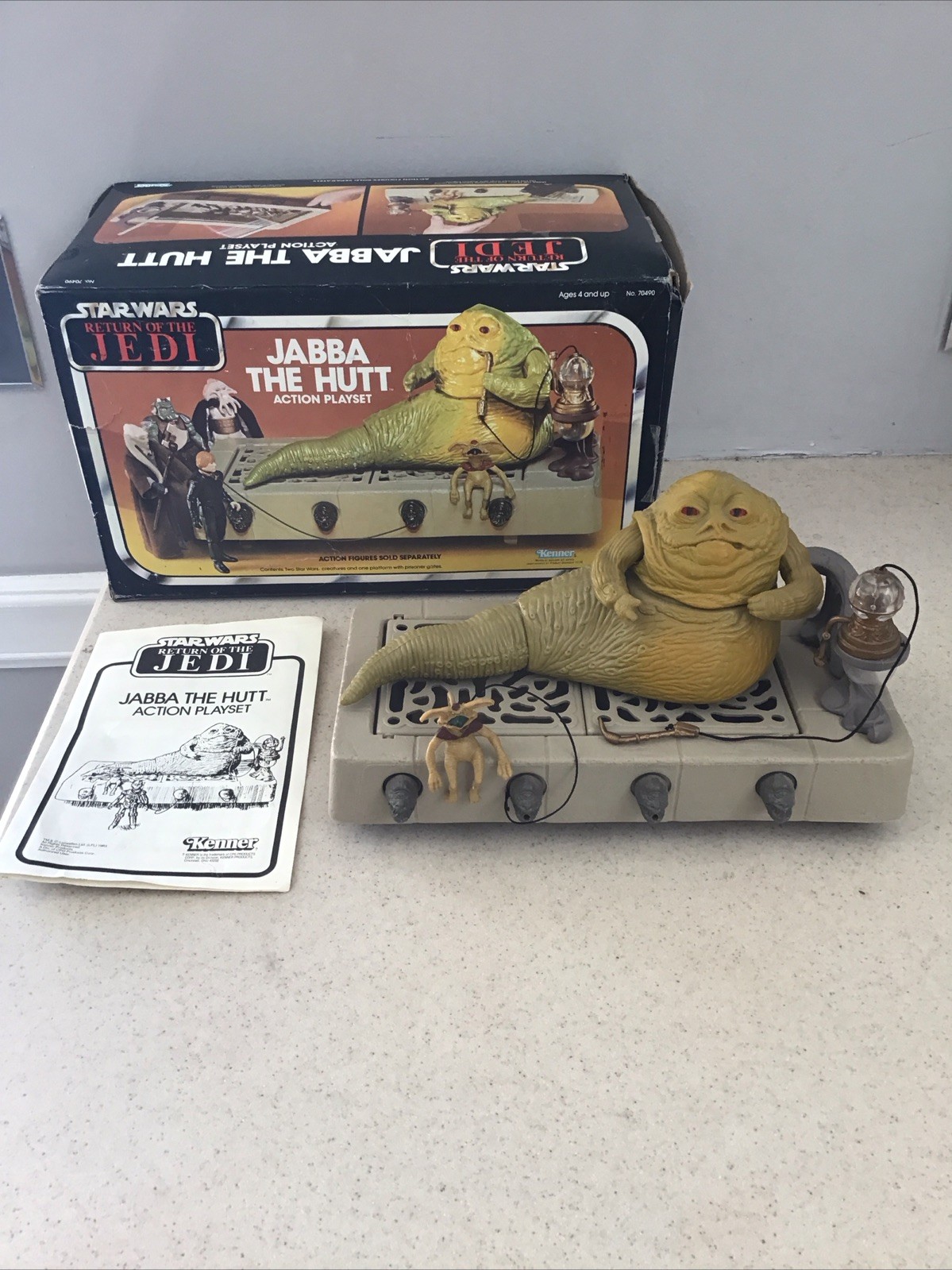 Jabba the Hutt Action Playset sold