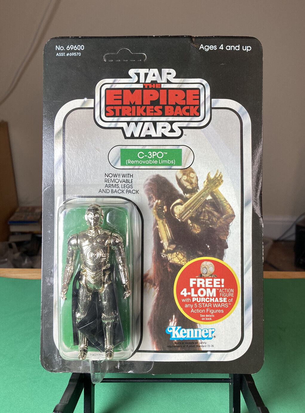 C-3PO (See-Threepio) with removable limbs sold