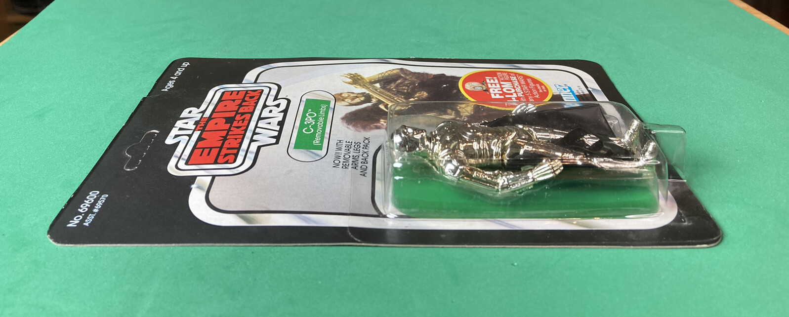 C-3PO (See-Threepio) with removable limbs sold