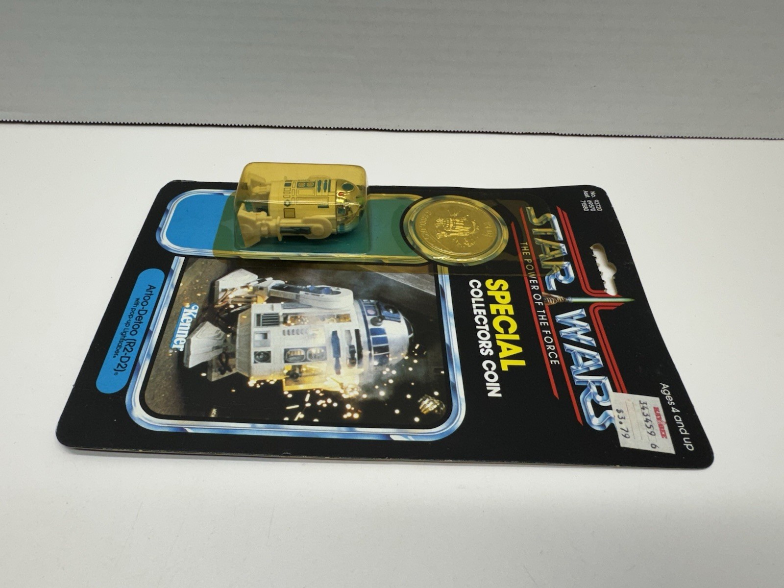 R2-D2 (Artoo-Detoo) with pop-up Lightsaber sold