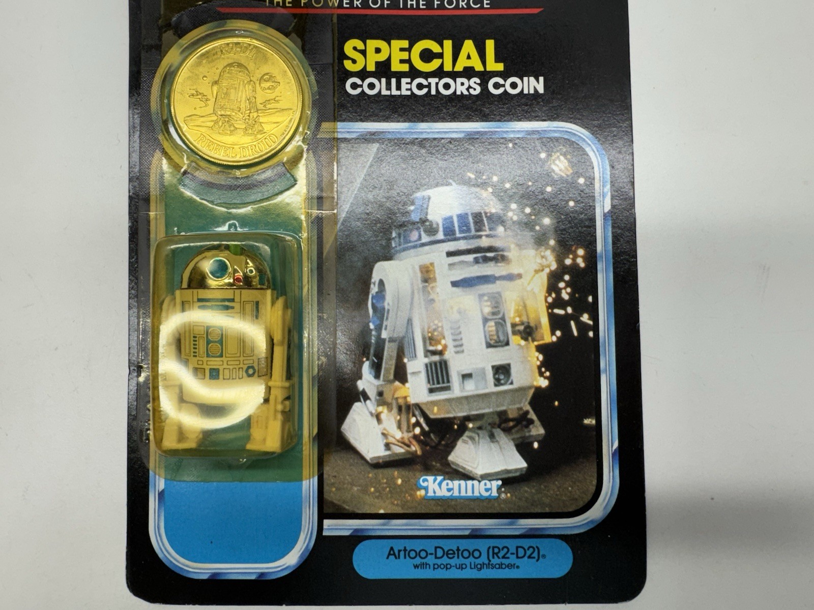 R2-D2 (Artoo-Detoo) with pop-up Lightsaber sold