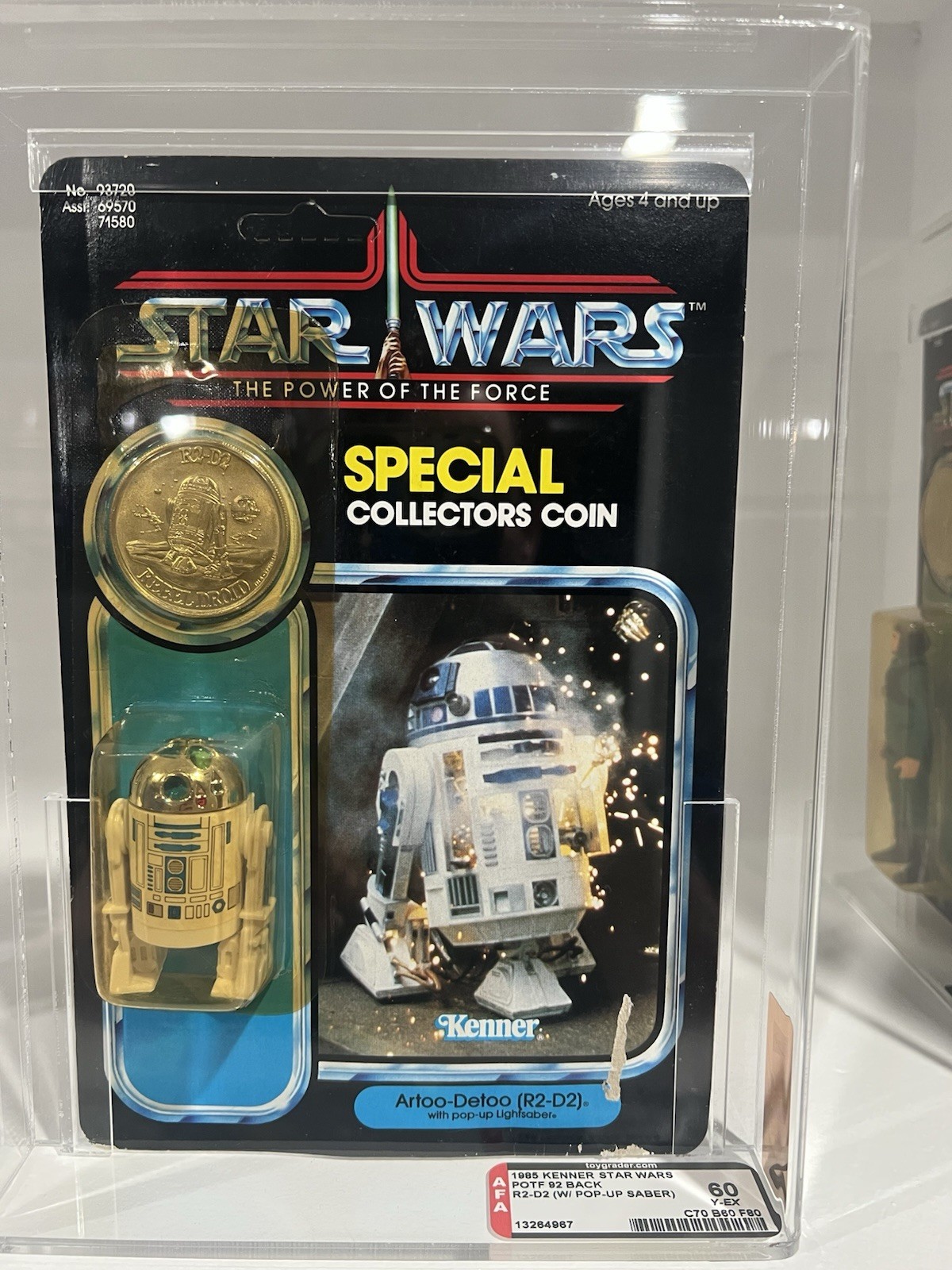 R2-D2 (Artoo-Detoo) with pop-up Lightsaber sold