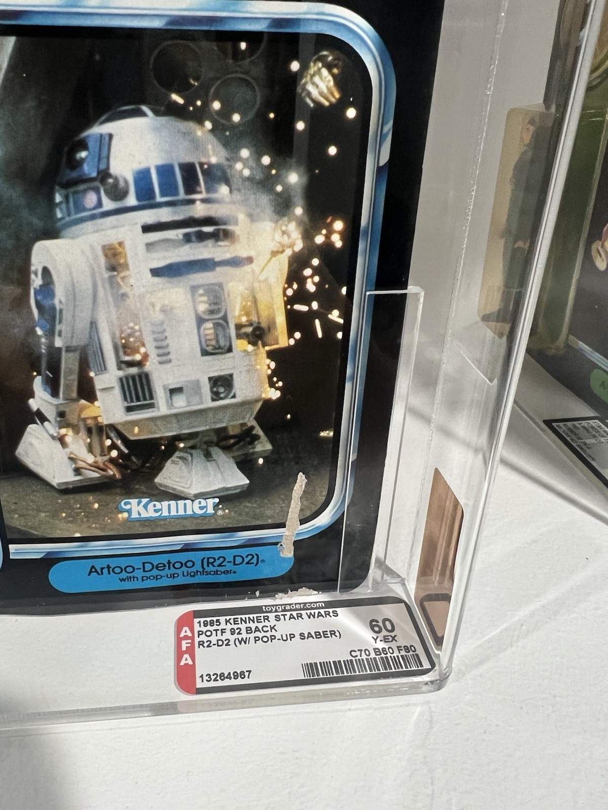 R2-D2 (Artoo-Detoo) with pop-up Lightsaber sold