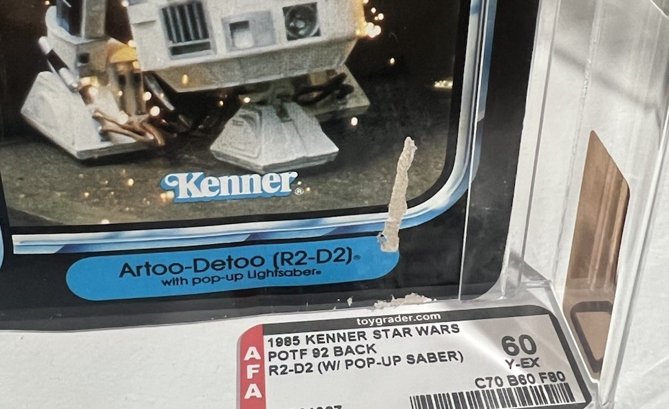 R2-D2 (Artoo-Detoo) with pop-up Lightsaber sold